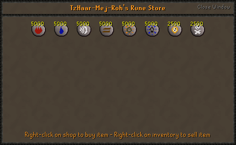 TzHaar-Mej-Roh's Rune Store stock.png