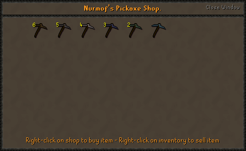 Nurmof's Pickaxe Shop. stock.png