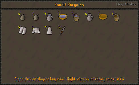 Bandit Bargains stock.png