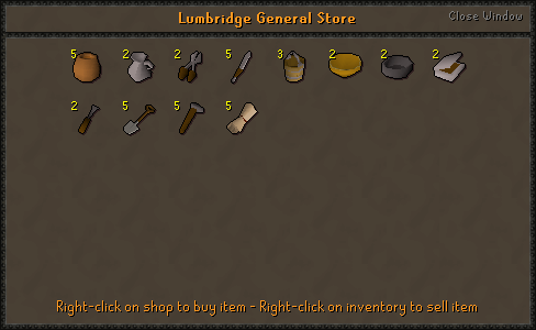 Lumbridge General Store stock.png