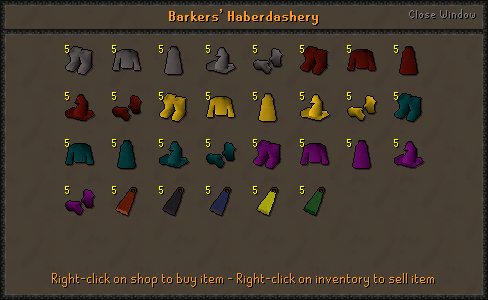 Barkers' Haberdashery stock.png