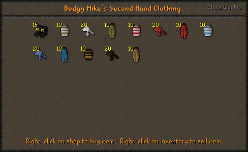 Dodgy Mike's Second Hand Clothing. stock.png